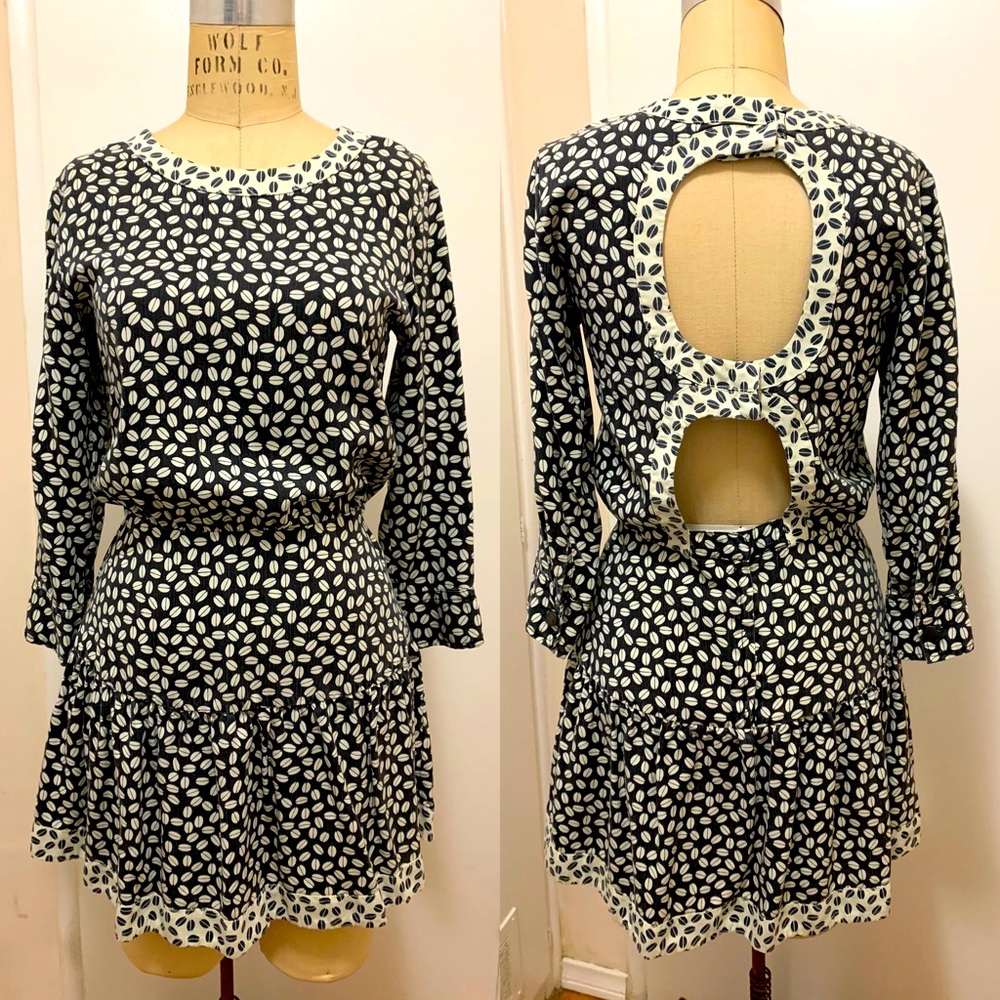 Current Elliot “coffee bean” print dress
